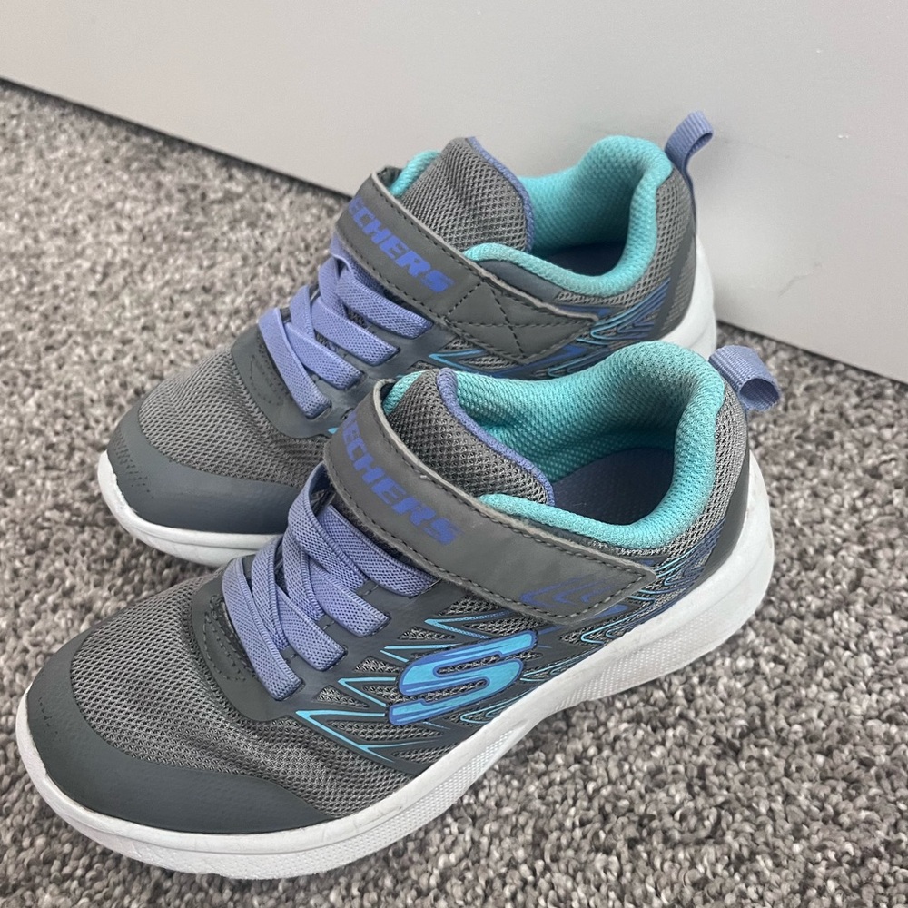 Girls Sketchers Tennis Shoes- Size 12
